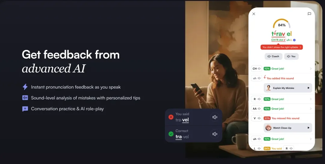 7人团队拿下2100万美元融资，耶鲁毕业生做了个AI口语教练
