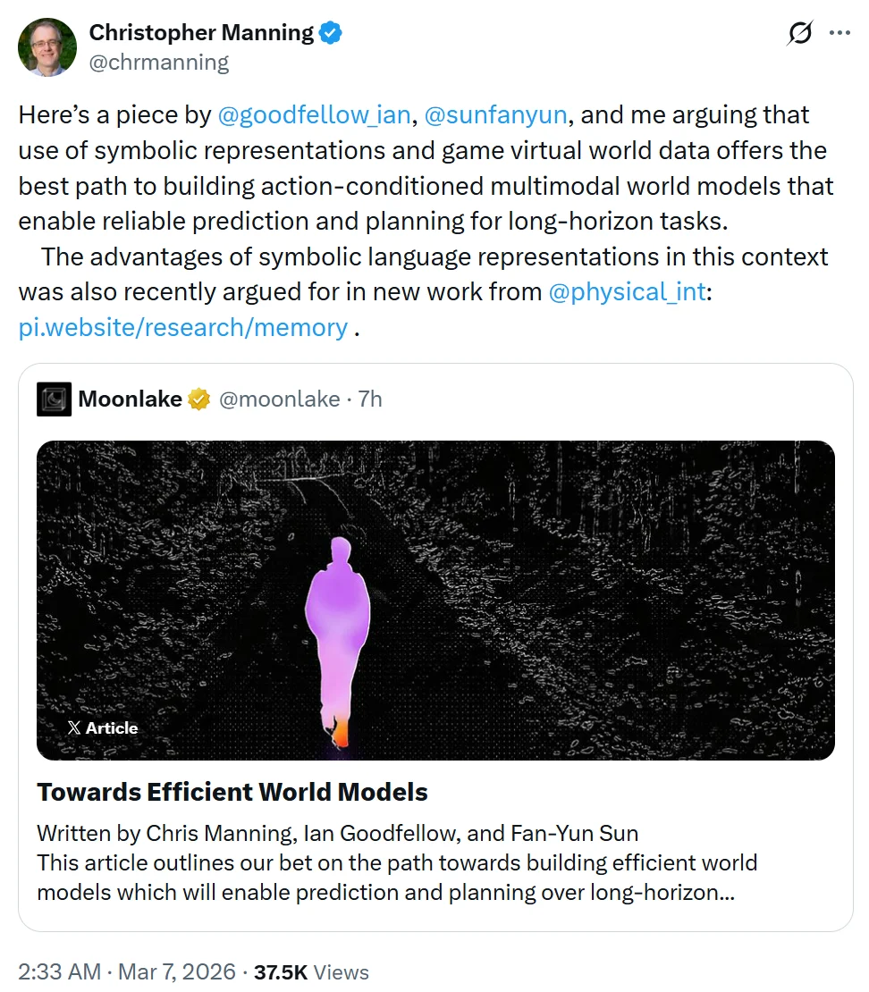 GAN之父Ian Goodfellow病后归来，剑指高效世界模型