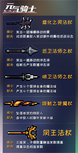 元气骑士法杖神器部件效果攻略